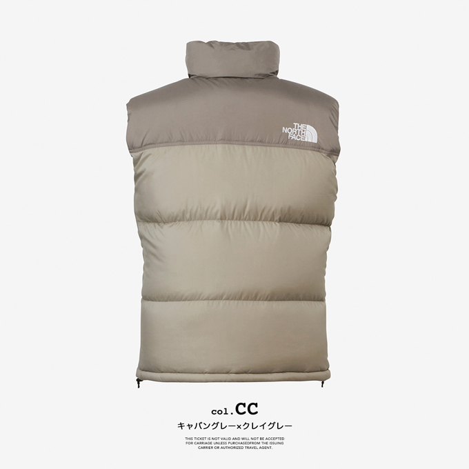 THE NORTH FACE ダウンベスト M ベージュ アメリカ製　美品 THE NORTH FACE ダウンベスト（色：ベージュ系）｜コート