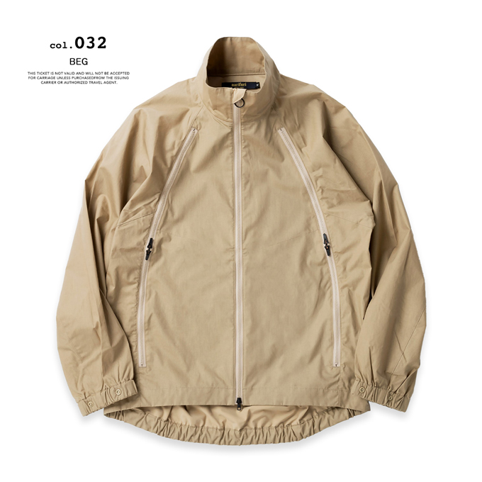 【SALE!!】 「 narifuri ナリフリ 」 スタンドカラー ブルゾン 速乾 撥水 NF2068 / ジャケット ライトアウター シェル メンズ 自転車 アウトドア narifuri（ナリフリ） 【SALE!!】 スタンドカラー ブルゾン 速乾 撥水