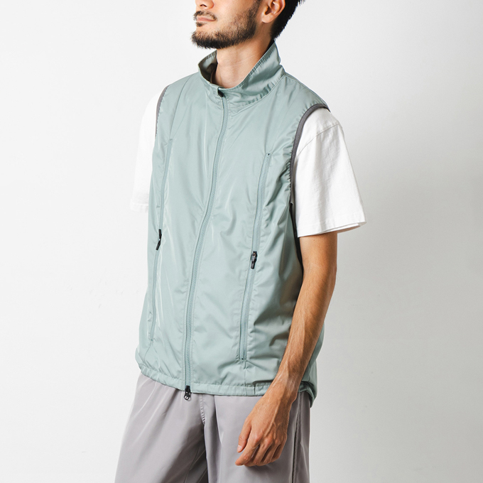 narifuri（ナリフリ） OldCycle ポケッタブル ウィンドブレイク ベスト