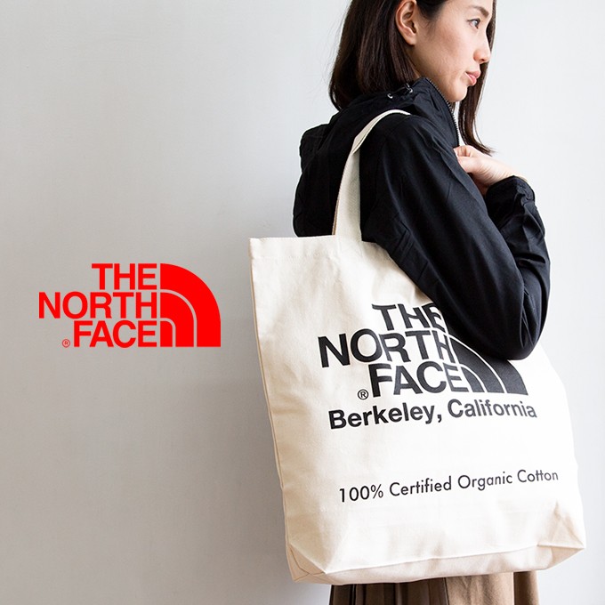 【 THE NORTH FACE ザノースフェイス 】 TNF Organic Cotton Tote オーガニック コットン トートバッグ  NM81971 / 20SS