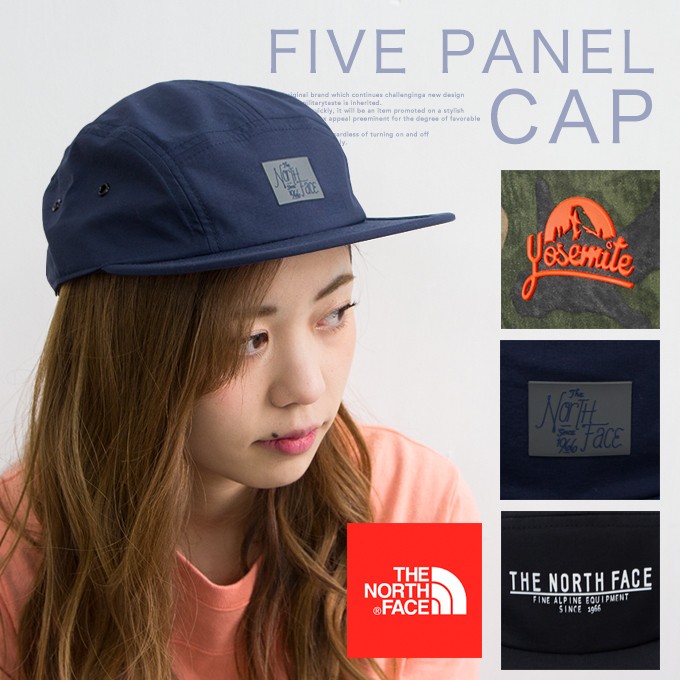 【THE NORTH FACE ザ ノースフェイス】FIVE PANEL CAP