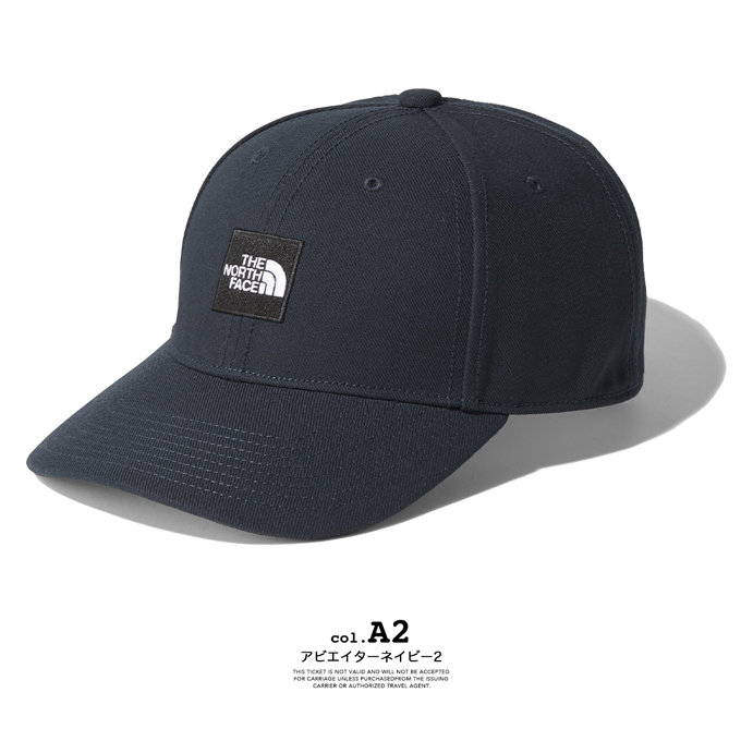 【 THE NORTH FACE ザ ノースフェイス 】SQUARE LOGO CAP