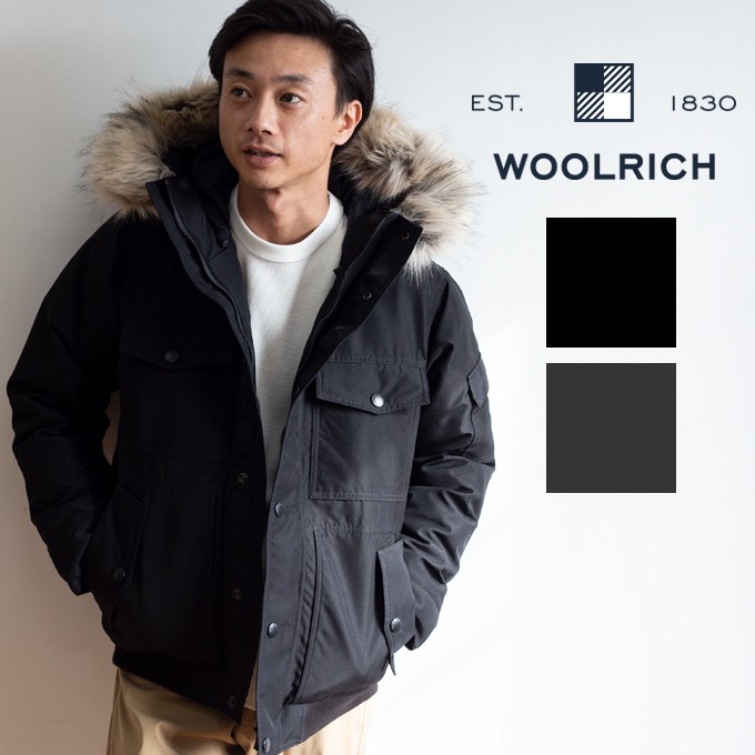 SALE!!】【 WOOLRICH ウールリッチ 】 BOMBER DOWN PARKA ボンバー 