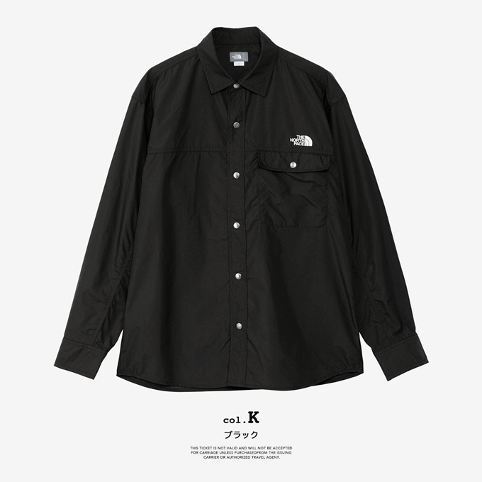 THE NORTH FACE  ヌプシシャツ　オリーブ　L THE NORTH FACE L/S NUPTSE SHIRT ニュートープ3 （ザ・ノース