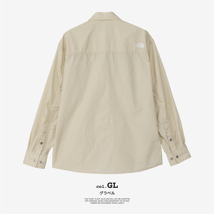 THE NORTH FACE ザ・ノース・フェイス L/S Nuptse Shirt ロング