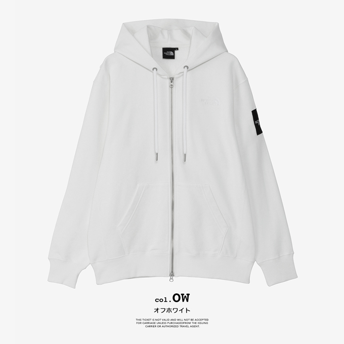 (期間限定)定価8%オフSquare Logo FullZip品番NT12335 THE NORTH FACE ザ・ノース・フェイス Square Logo Full Zip