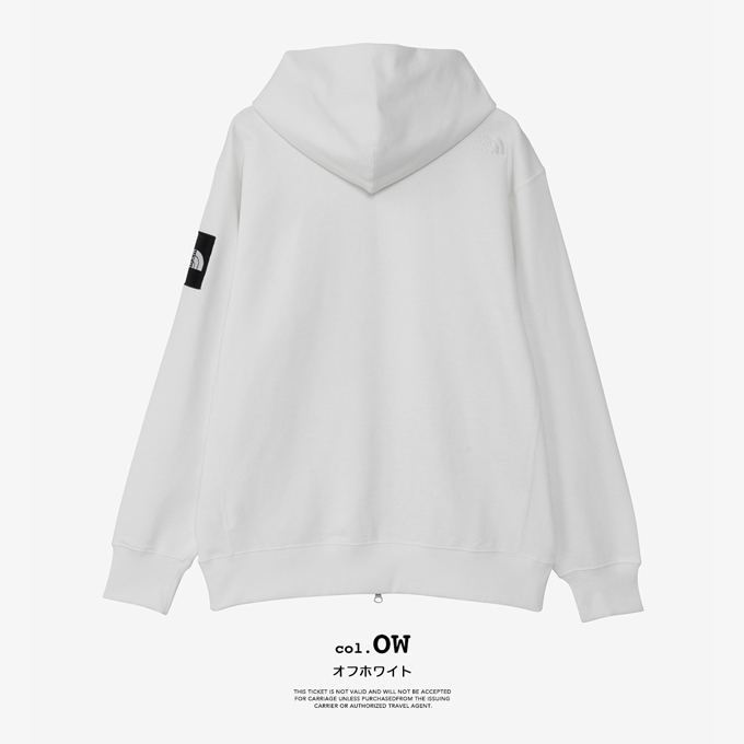 THE NORTH FACE（ザ ノースフェイス） Square Logo Full Zip スクエア