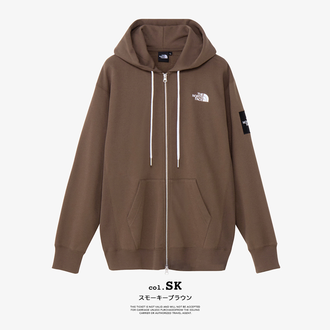 THE NORTH FACE ブラウン ジップアップパーカー　M THE NORTH FACE/ノースフェイス REARVIEW FULL ZIP HOODIE
