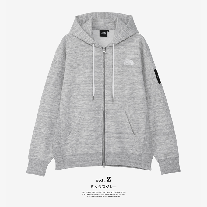 THE NORTH FACE ザ・ノース・フェイス Square Logo Full Zip