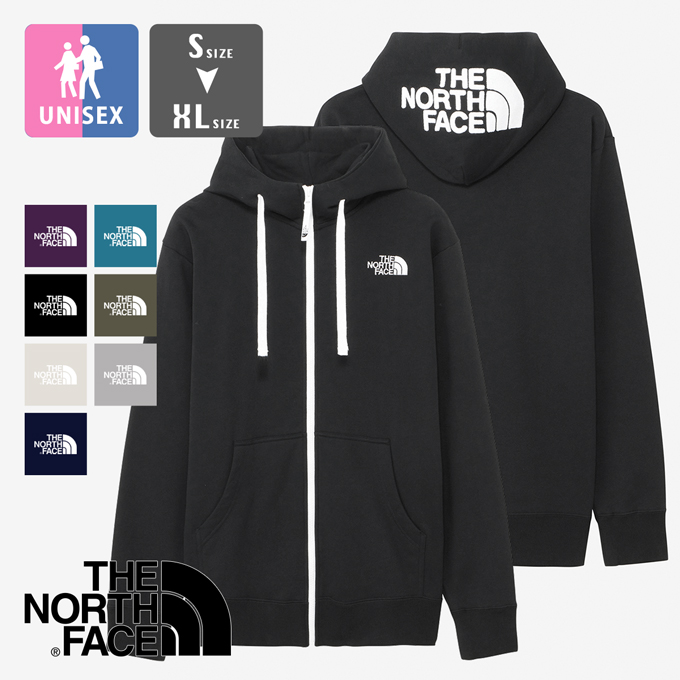 THE NORTH FACE ザ ノースフェイス Rearview Full Zip Hoodie リアビュー フルジップ フーディ NT12442 /2024SPRING｜jeansstation