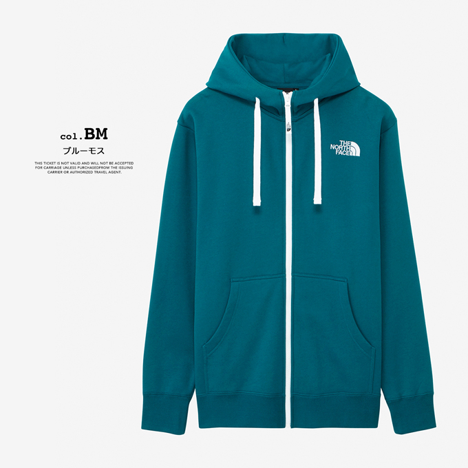 THE NORTH FACE ザ ノースフェイス Rearview Full Zip Hoodie リアビュー フルジップ フーディ NT12442 /2024SPRING｜jeansstation｜09