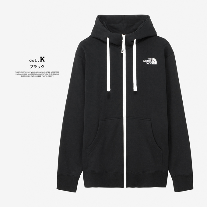 THE NORTH FACE ザ ノースフェイス Rearview Full Zip Hoodie リアビュー フルジップ フーディ NT12442 /2024SPRING｜jeansstation｜11