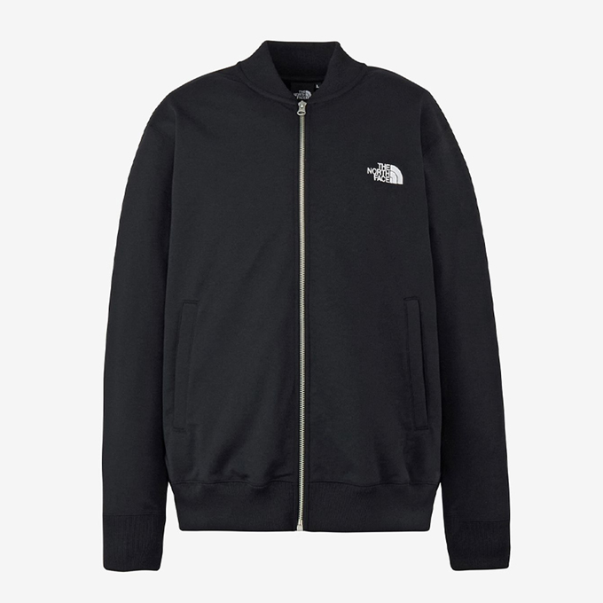 ☆THE NORTH FACE⭐︎ボンバージャケット Mサイズ　ブラック THE NORTH FACE（ザ ノースフェイス） ボンバー スウェット ジャケット