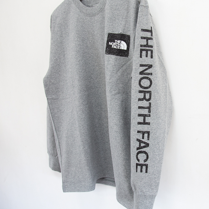 【 THE NORTH FACE ザノースフェイス 】 L/S Sleeve Graphic Tee