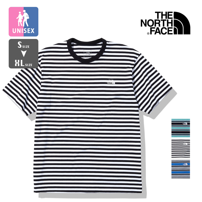 THE NORTH FACE ザ・ノース・フェイス S/S Multi Border Tee ショートスリーブ マルチボーダー ティー NT32253  /23SUMMER