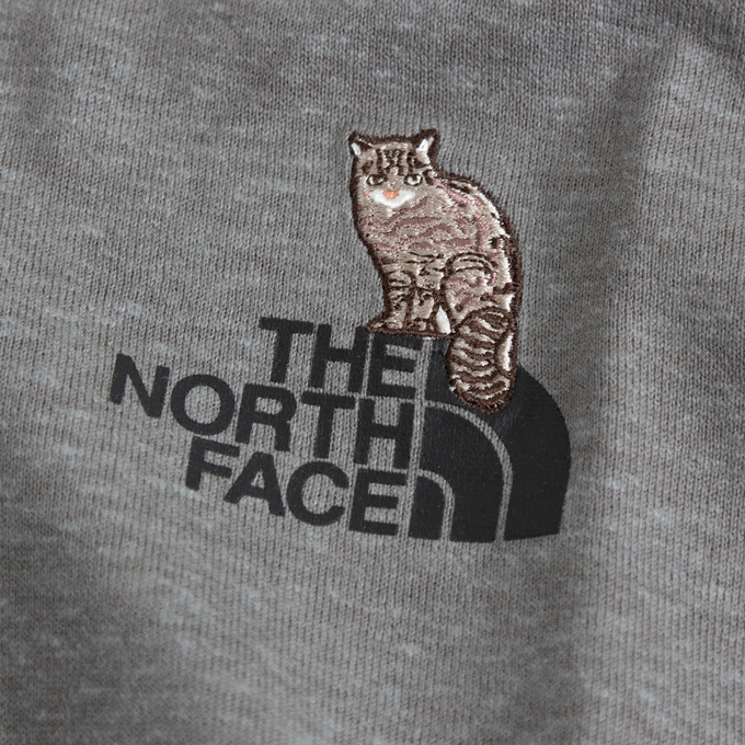 M 新品 ノースフェイス 刺繍 猫 ロゴ  Tシャツ ズー ピッカー ネコ 黒 美品】THE NORTH FACE ズーピッカーTシャツ S ブラック 猫刺繍 - メルカリ