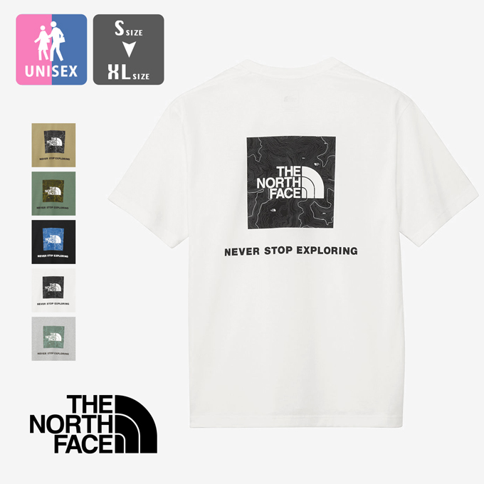 限定!! THE NORTH FACE◆S/Sバックスクエアトラバースロゴティー THE NORTH FACE ノースフェイス S/Sバックスクエアトラバース
