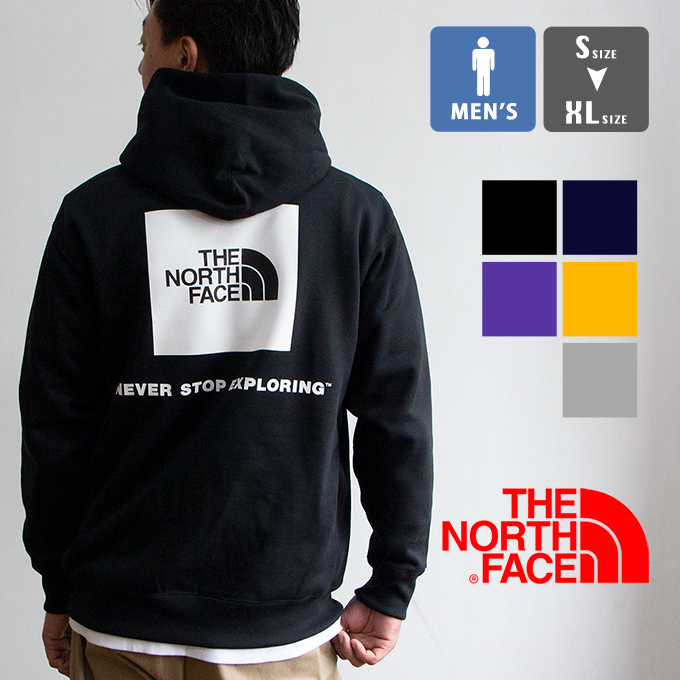 【THE NORTH FACE ザ ノースフェイス】Back Square Logo 