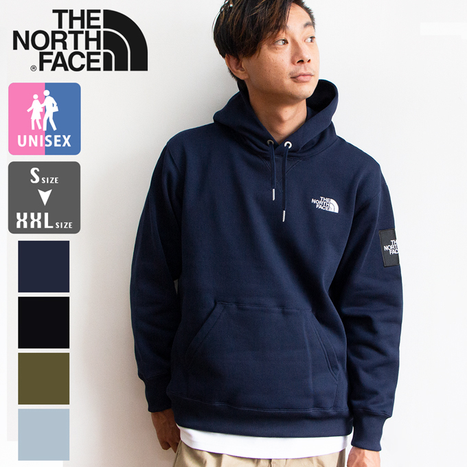 【 THE NORTH FACE ザノースフェイス 】 Square Logo Hoodie