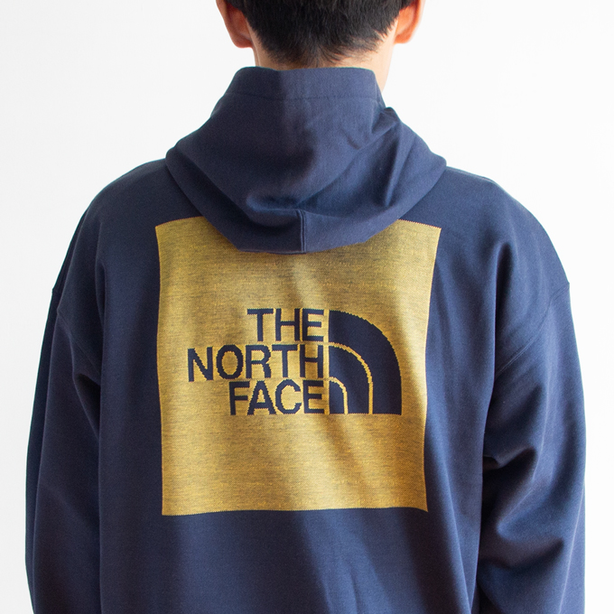 THE NORTH FACE ノースフェイス 新品同様 ジャカード バックスクエアロゴ フーディー トップス メンズ ブラック M NT62437 M THE NORTH FACE（ザ ノースフェイス） Jacquard Back Square Logo
