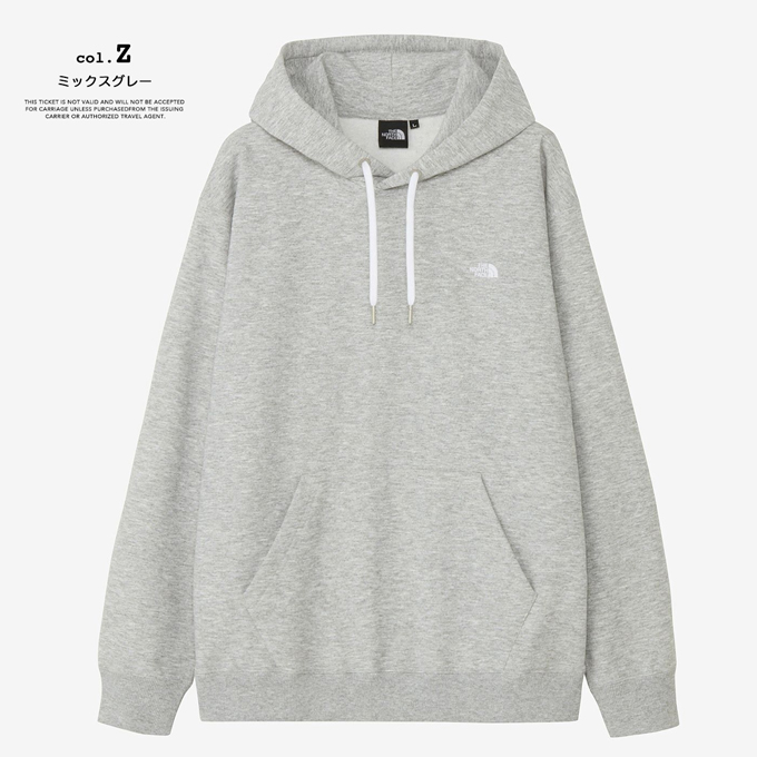 THE NORTH FACE（ザ ノースフェイス） スモールロゴ ヘザー スウェット