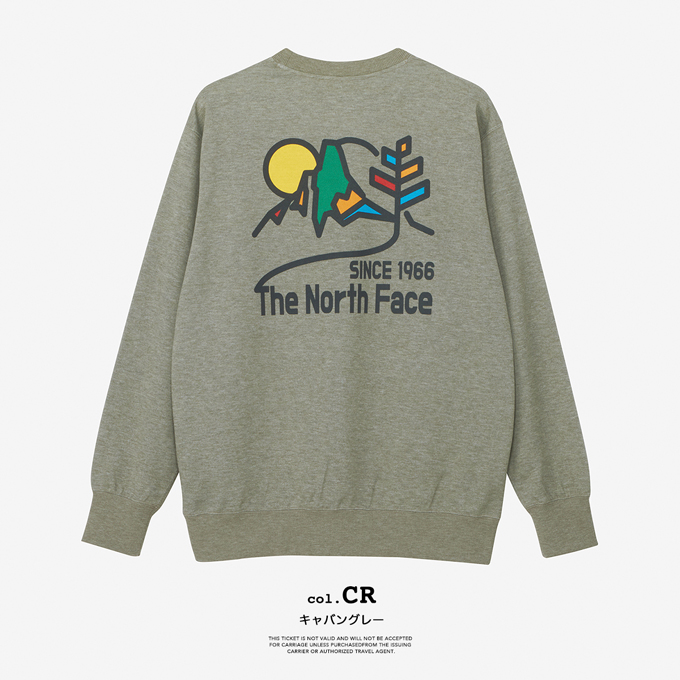 THE NORTH FACE（ザ ノースフェイス） Graphic Sweat Crew
