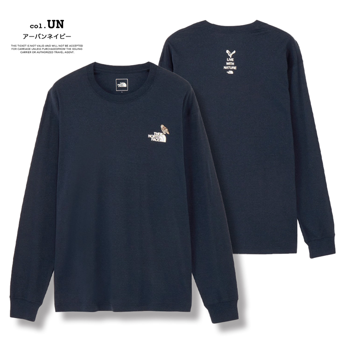 【新品•未開封】700FILL ロングスリーブTシャツ　NAVY XL THE NORTH FACE（ザ ノースフェイス） ロングスリーブ ズーピッカー