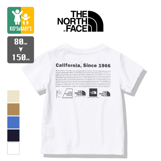 THE NORTH FACE ザ ノースフェイス B/K S/S Historical Logo Tee ベビー /キッズ ショートスリーブ ヒストリカルロゴ ティー NTB32356 /NTJ32356 /2024SUMMER｜jeansstation