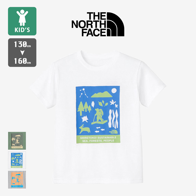 THE NORTH FACE ザ・ノース・フェイス K S/S Shiretoko Toko Tee