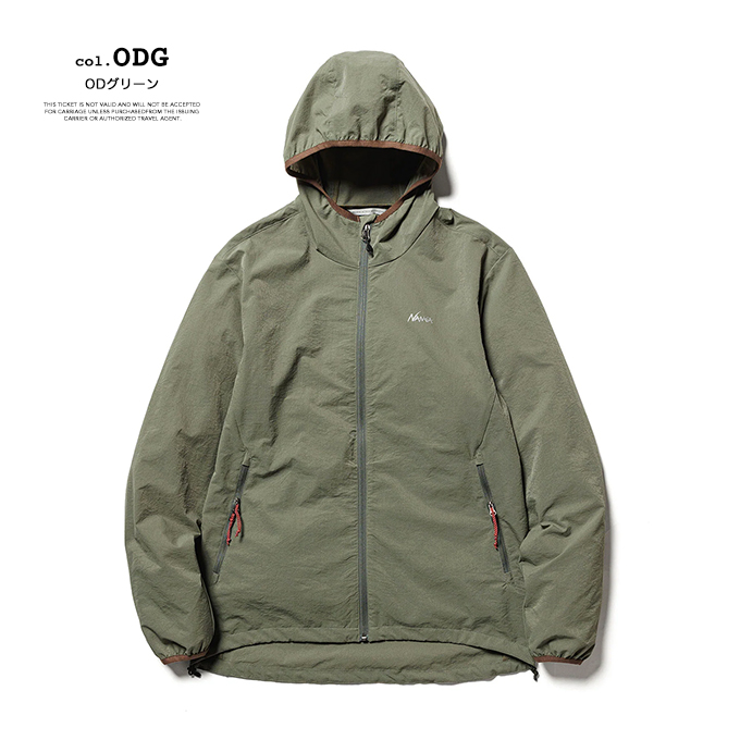 NANGA ナンガ AIR CLOTH COMFY ZIP PARKA エアクロスコンフィー ジップ