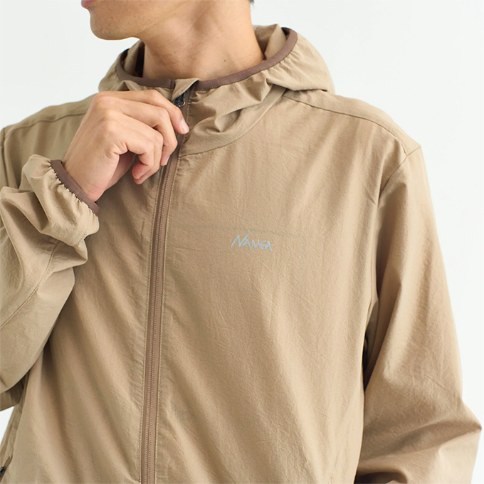 NANGA ナンガ AIR CLOTH COMFY ZIP PARKA エアクロスコンフィー ジップ