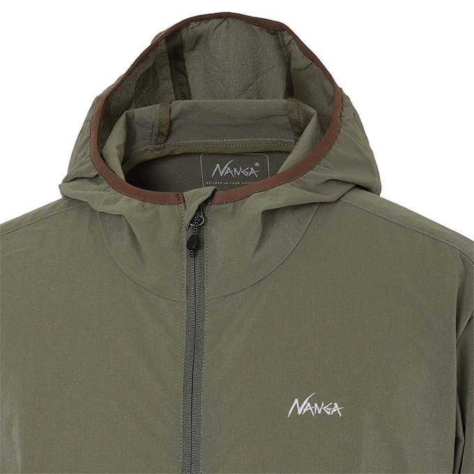 NANGA ナンガ AIR CLOTH COMFY ZIP PARKA エアクロスコンフィー ジップ