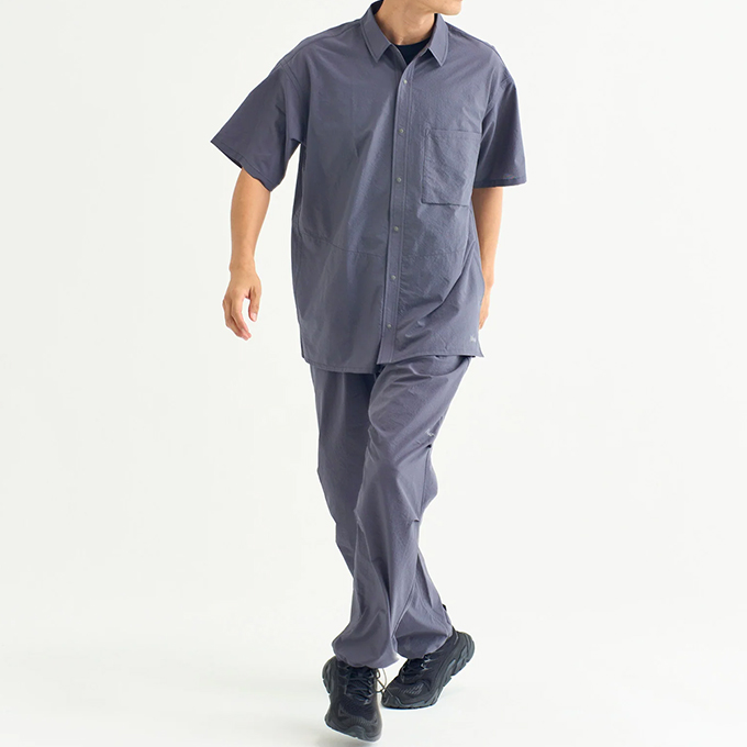 NANGA ナンガ AIR CLOTH COMFY S S SHIRT エアクロスコンフィー S S