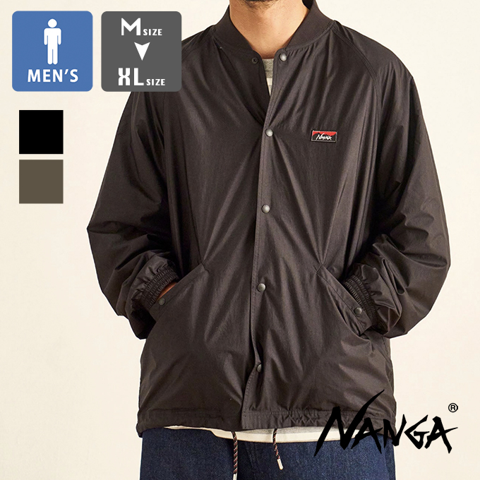 NANGA ナンガ RIB COLLAR COACH JACKET リブカラーコーチジャケット NW2241-1D511 ※