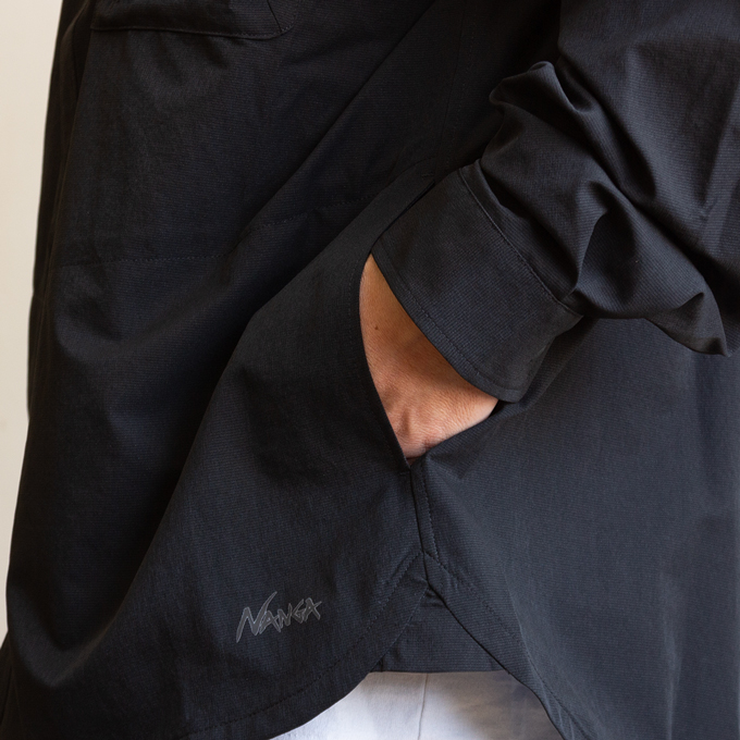 NANGA（ナンガ） DOT AIR COMFY L/S SHIRT ドットエア コンフィ ロング