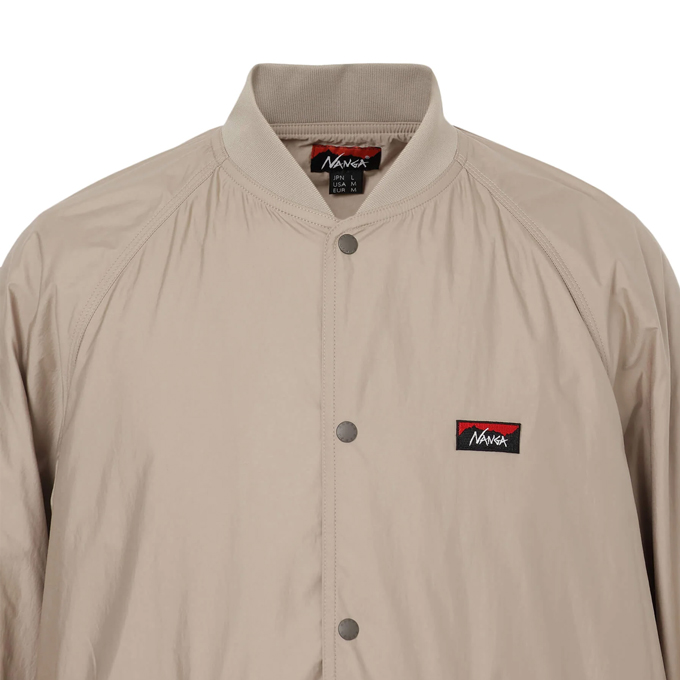 NANGA（ナンガ） RIB COLLAR COACH JACKET リブカラー コーチ