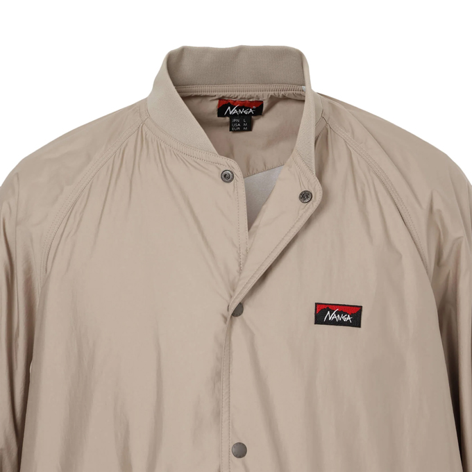 NANGA（ナンガ） RIB COLLAR COACH JACKET リブカラー コーチ