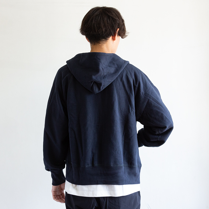 ORCIVAL（オーシバル） Men's French Terry Zip Hoodie メンズ