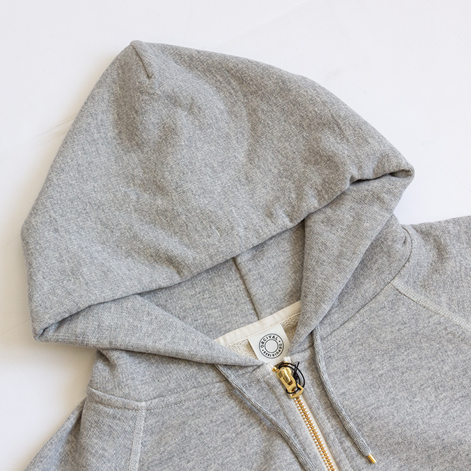 ORCIVAL（オーシバル） Men's French Terry Zip Hoodie メンズ