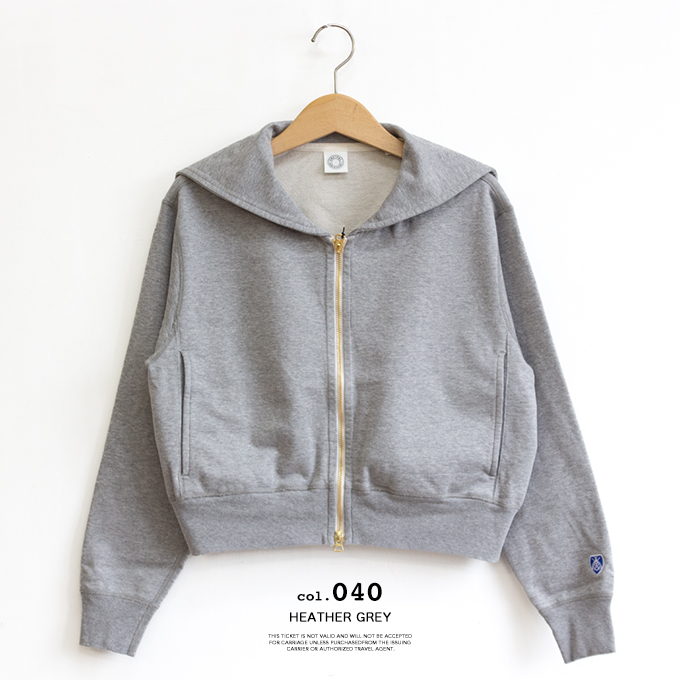 ORCIVAL（オーシバル） ZIP SAILOR セーラーカラー ジップアップ