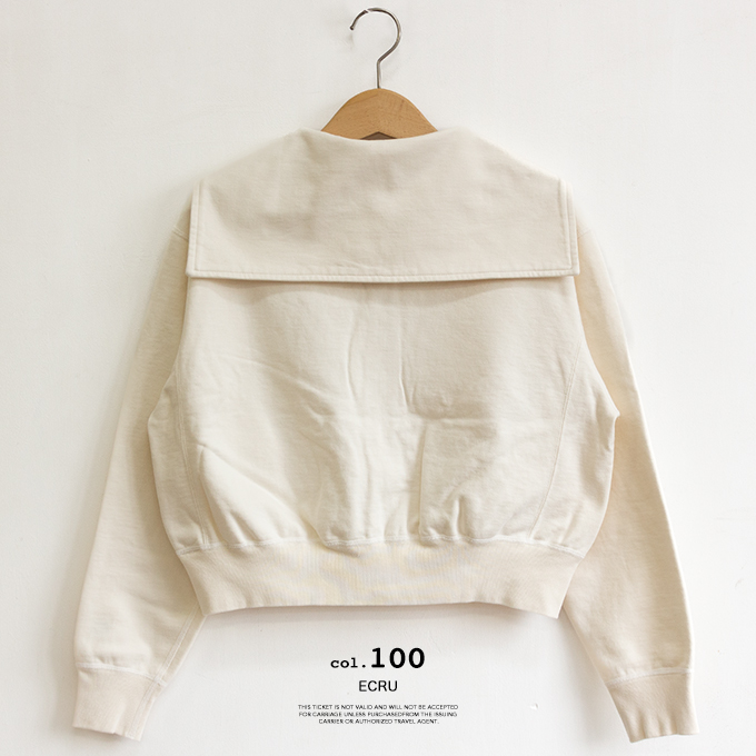 ORCIVAL（オーシバル） ZIP SAILOR セーラーカラー ジップアップ
