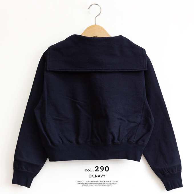 オーシバル　ORCIVAL ジップ フーディー　パーカー ORCIVAL（オーシバル） ZIP SAILOR セーラーカラー ジップアップ