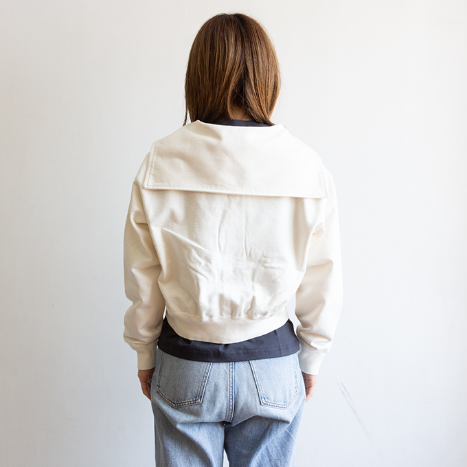 ORCIVAL（オーシバル） ZIP SAILOR セーラーカラー ジップアップ