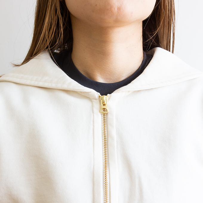 ORCIVAL（オーシバル） ZIP SAILOR セーラーカラー ジップアップ