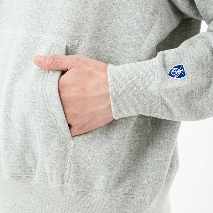 ORCIVAL（オーシバル） Men's Light French Terry Hoody メンズ ライト