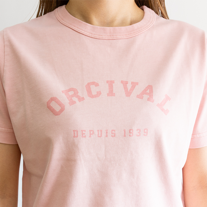 ORCIVAL（オーシバル） COMPACT PRINT T-SHIRT ジャージー ニット