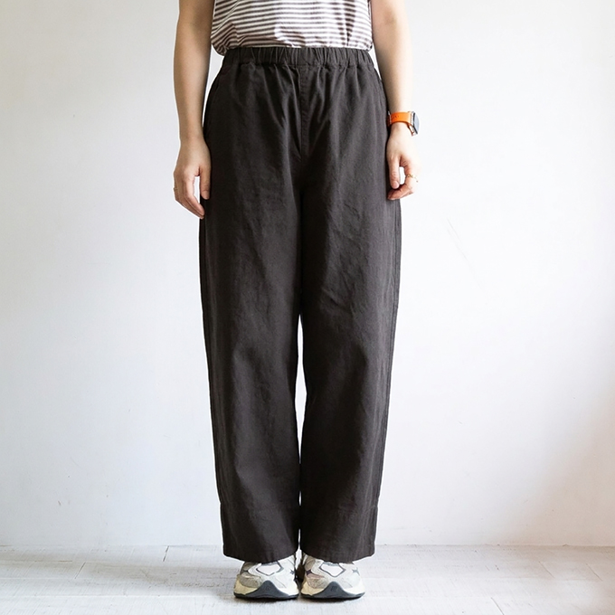 ORCIVAL オーシバル EASY PANTS コットン フレア イージーパンツ WOMEN OR-E0296GDP / 2026SUMMERの画像