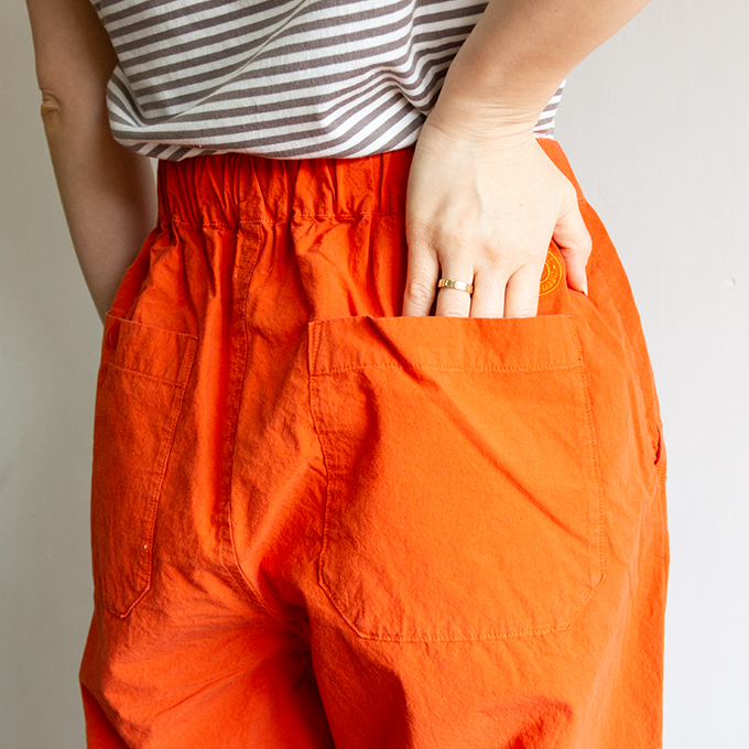 ORCIVAL オーシバル EASY PANTS コットン フレア イージーパンツ WOMEN OR-E0296GDP / 2026SUMMERの画像