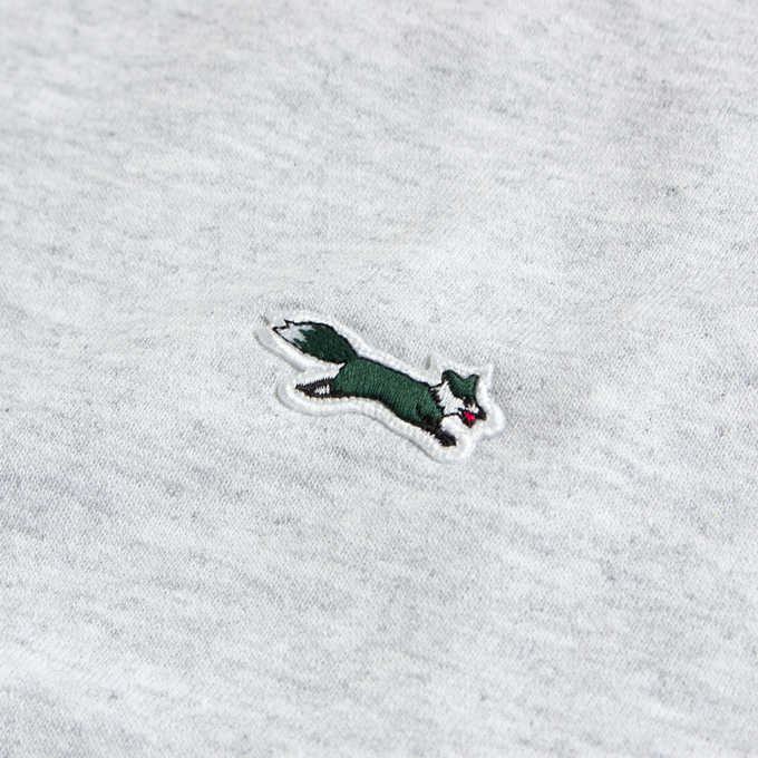 THE FOX COLLECTION ザ フォックスコレクション Ladys One Point Logo Sweat Shirts ワンポイント ロゴ スウェットシャツ PN23S02101 / 2024AW The Fox Collection THE FOX COLLECTION ザ フォックス