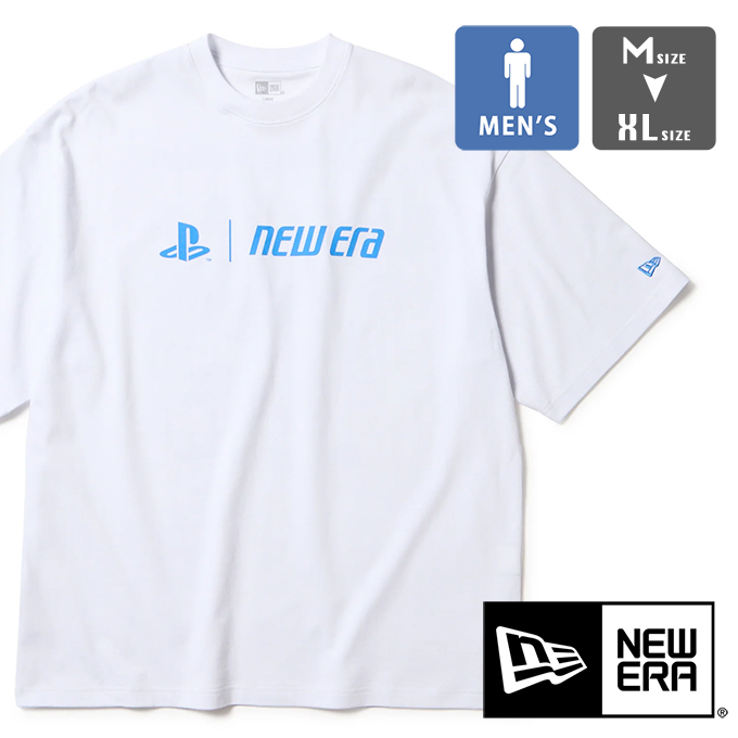 NEW ERA（ニューエラ） 半袖 オーバーサイズド コットン Tシャツ